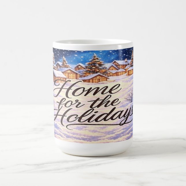 'Home for the Holidays' Coffee Mug Kaffeetasse (Mittel)