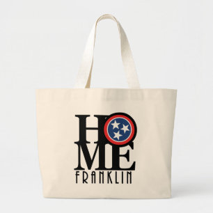 HOME Franklin Tennessee Jumbo Stoffbeutel
