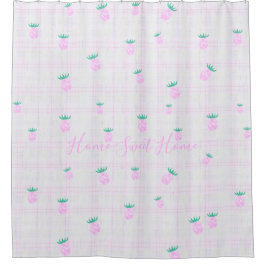 Home Grown Pineapples Duschvorhang