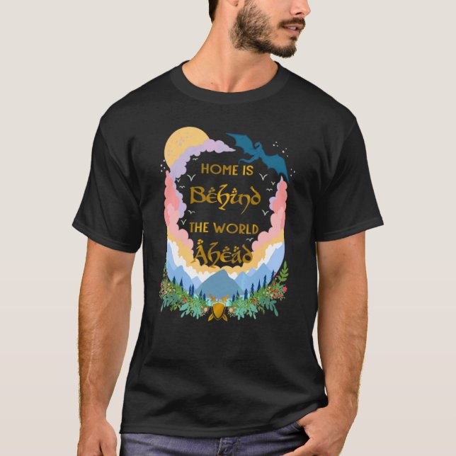 Home Is Behind The World Ahead Flower Tee (Vorderseite)