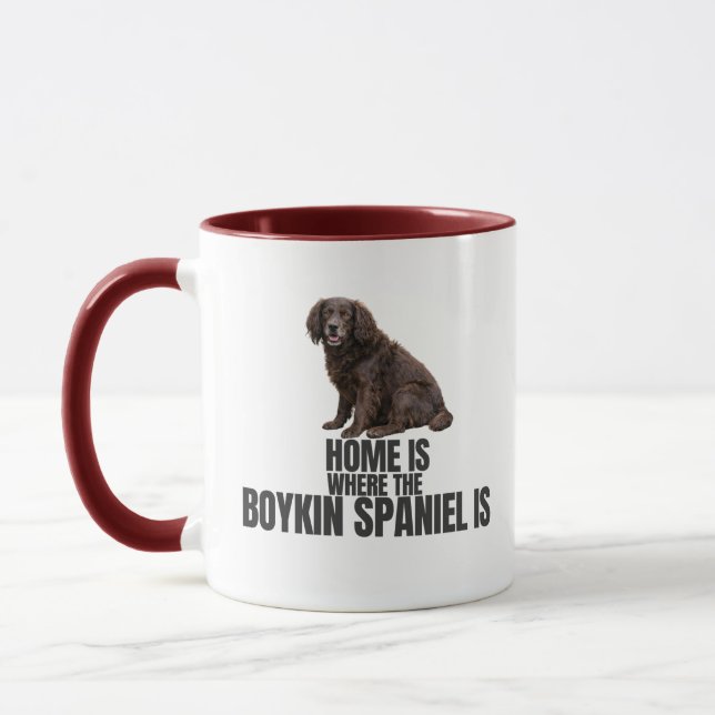 Home Is Where the Boykin Spaniel Is Coffee Tasse (Links)