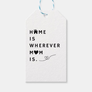 Home Is Wherever Mom Is – Gift For Mom Geschenkanhänger