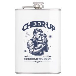HOME/KITCHEN DADDY CHEER UP VINYL WRAP FLASK  FLACHMANN