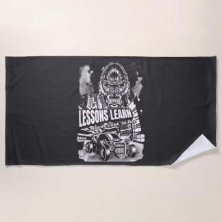 Home Legendary Gorilla Lessons Learn Beach Towel Strandtuch