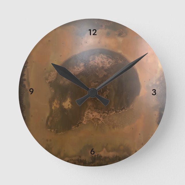 Home & Living > Home Decor > Pillows & Poufs > Thr Runde Wanduhr (Vorderseite)