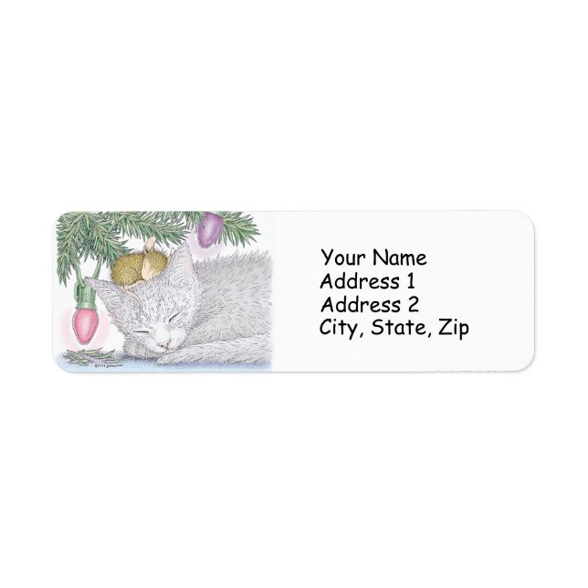 Home-Mouse-Designs®-Adressetiketten (Vorne)