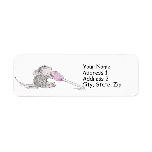 Home-Mouse-Designs®-Adressetiketten (Vorne)