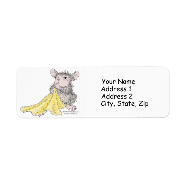 Home-Mouse-Designs®-Adressetiketten (Vorne)