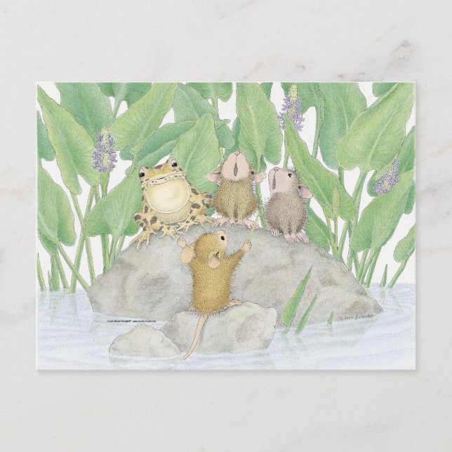 Home-Mouse-Designs® Postkarte (Vorderseite)