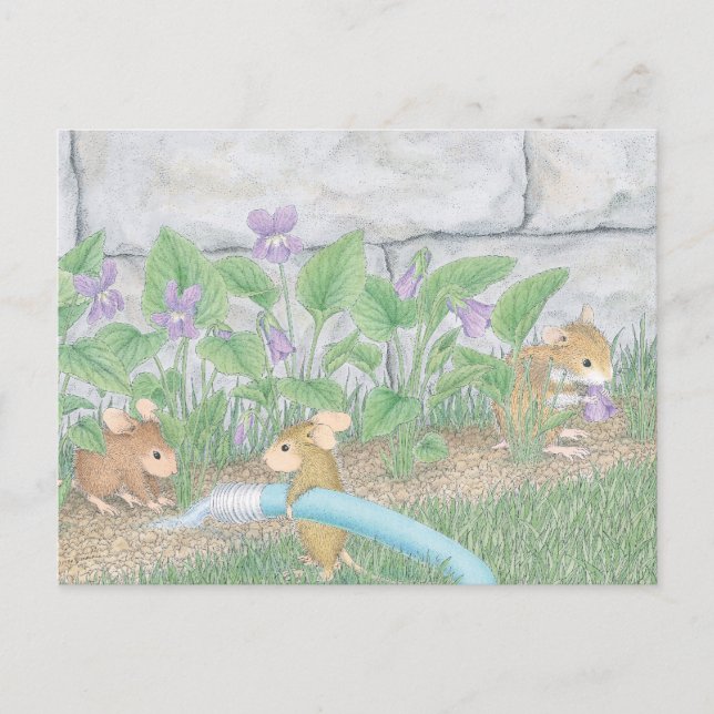 Home-Mouse-Designs® Postkarte (Vorderseite)