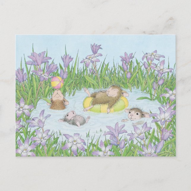 Home-Mouse-Designs® Postkarte (Vorderseite)