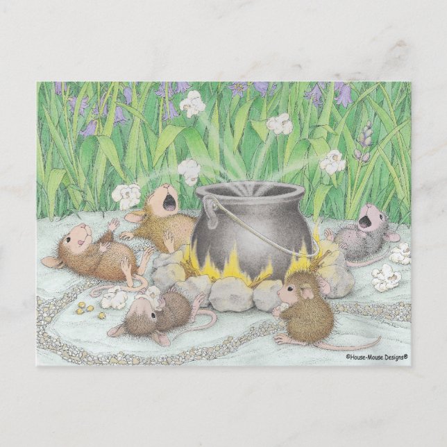 Home-Mouse-Designs® Postkarte (Vorderseite)