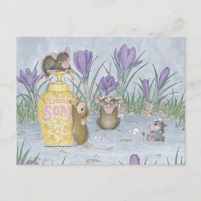 Home-Mouse-Designs® Postkarte (Vorderseite)