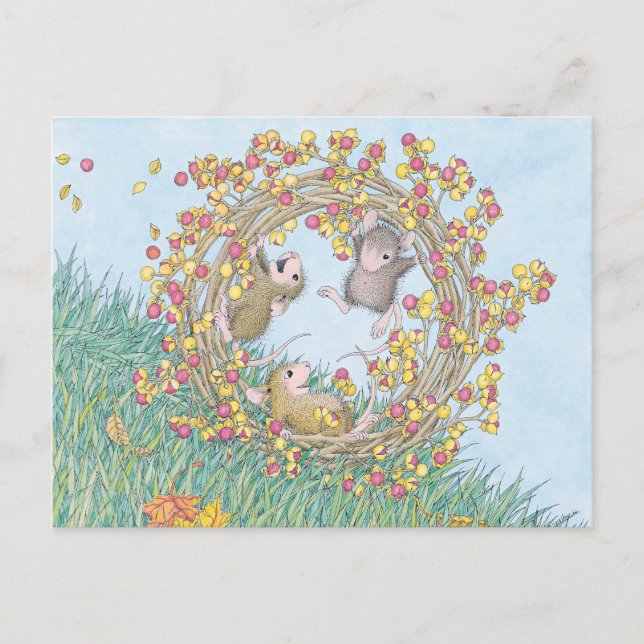 Home-Mouse-Designs® Postkarte (Vorderseite)