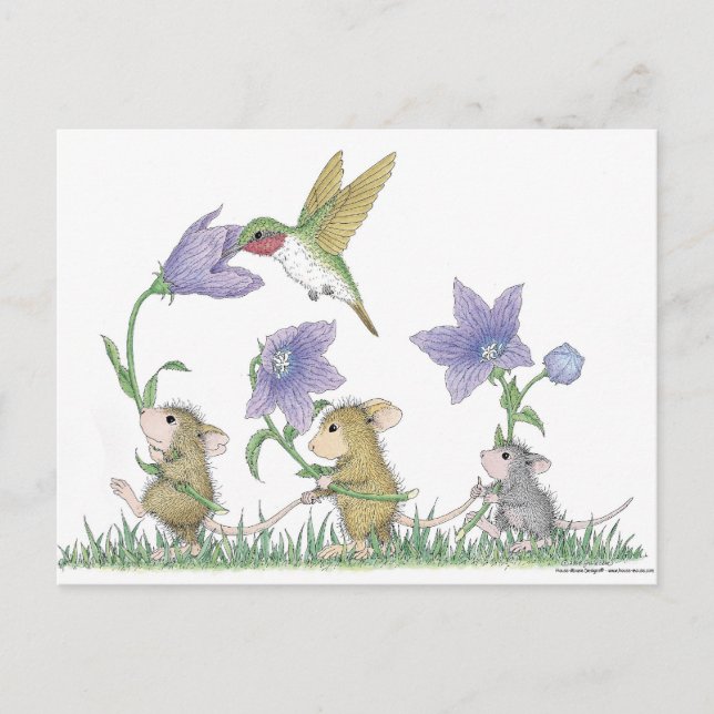 Home-Mouse-Designs® Postkarte (Vorderseite)