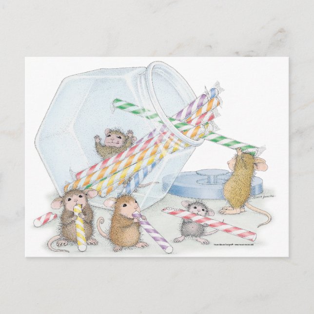 Home-Mouse-Designs® Postkarte (Vorderseite)
