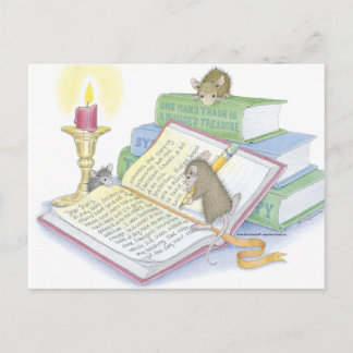Home-Mouse-Designs® Postkarte