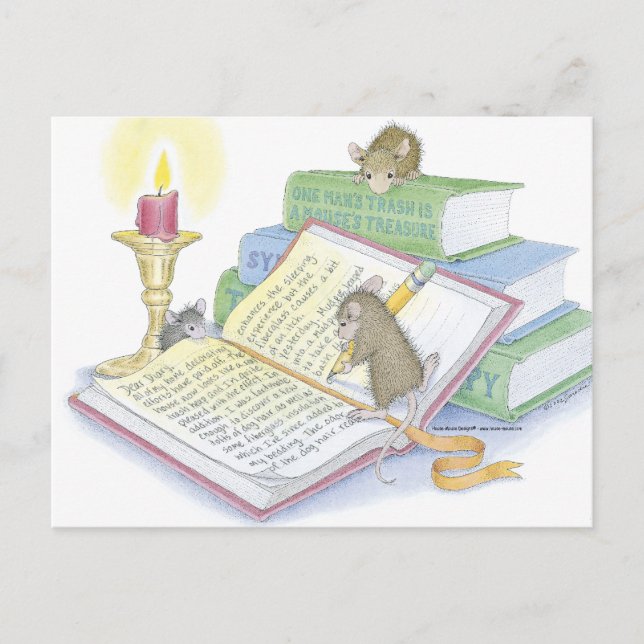 Home-Mouse-Designs® Postkarte (Vorderseite)