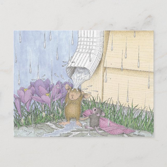 Home-Mouse-Designs® Postkarte (Vorderseite)