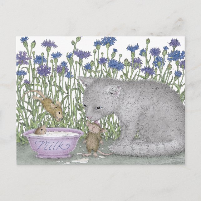 Home-Mouse-Designs® Postkarte (Vorderseite)