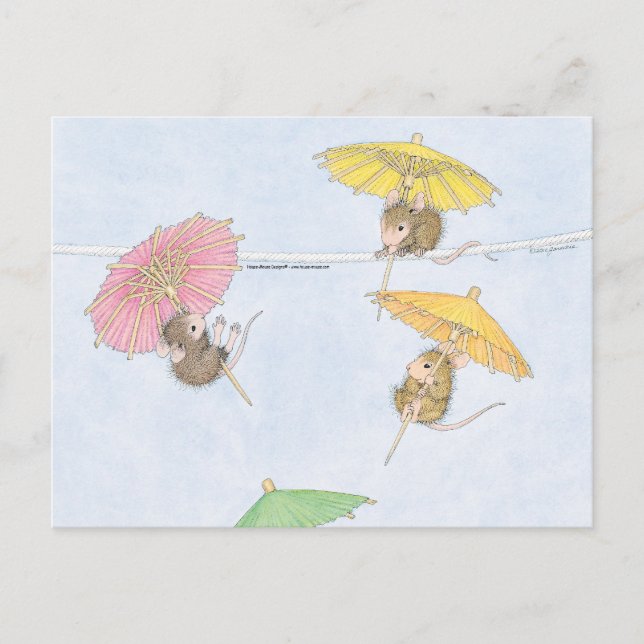 Home-Mouse-Designs® Postkarte (Vorderseite)