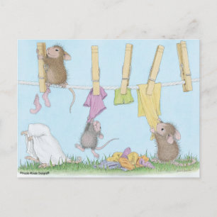 Home-Mouse-Designs® Postkarte