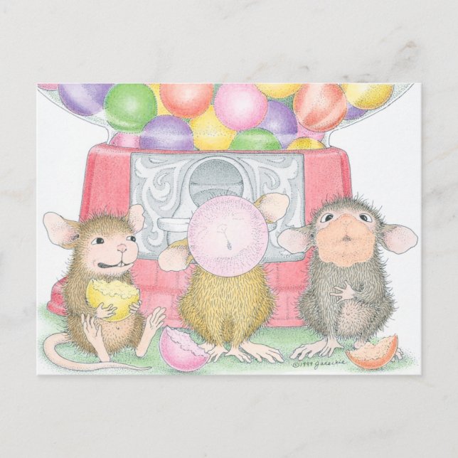 Home-Mouse-Designs® Postkarte (Vorderseite)