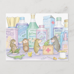 Home-Mouse-Designs® Postkarte