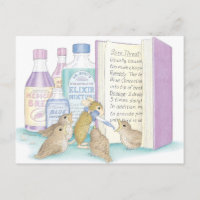 Home-Mouse-Designs® Postkarte