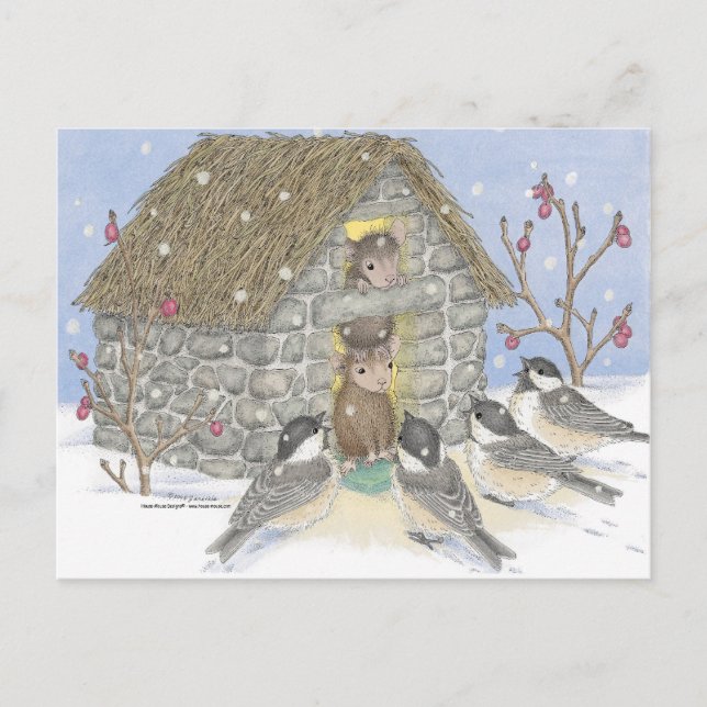 Home-Mouse-Designs® Postkarte (Vorderseite)
