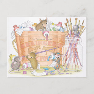 Home-Mouse-Designs® Postkarte
