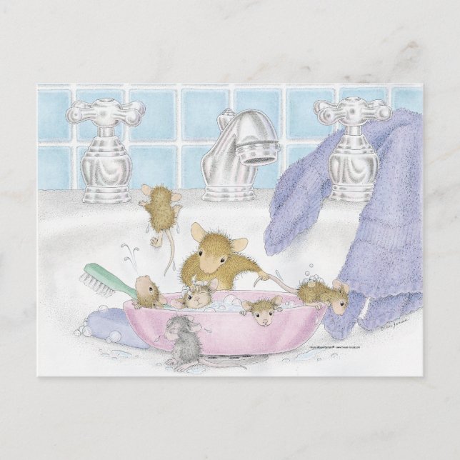 Home-Mouse-Designs® Postkarte (Vorderseite)