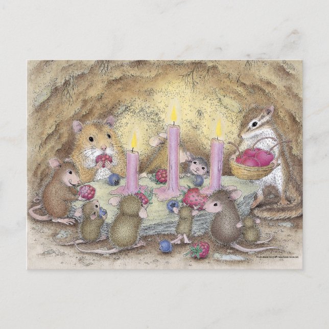 Home-Mouse-Designs® Postkarte (Vorderseite)