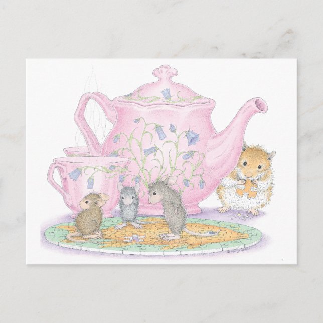 Home-Mouse-Designs® Postkarte (Vorderseite)