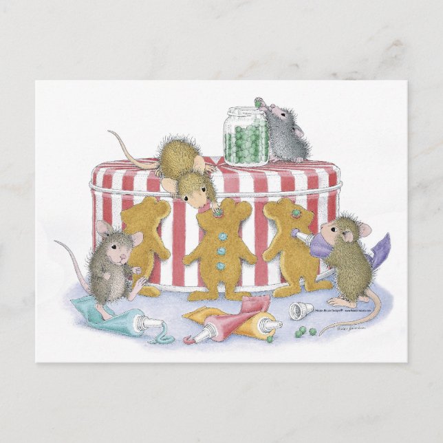 Home-Mouse-Designs® Postkarte (Vorderseite)