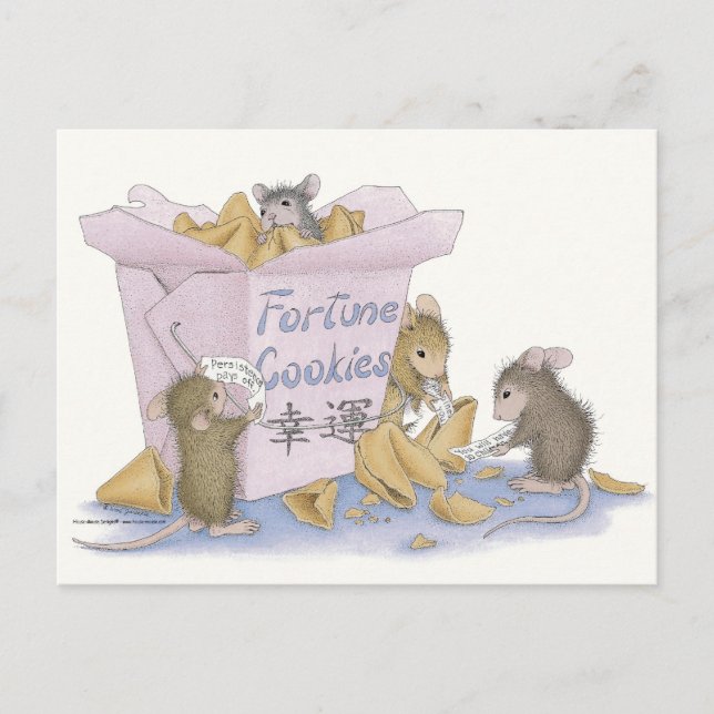 Home-Mouse-Designs® Postkarte (Vorderseite)
