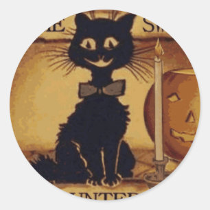 Home Sweet Haunted Home Runder Aufkleber