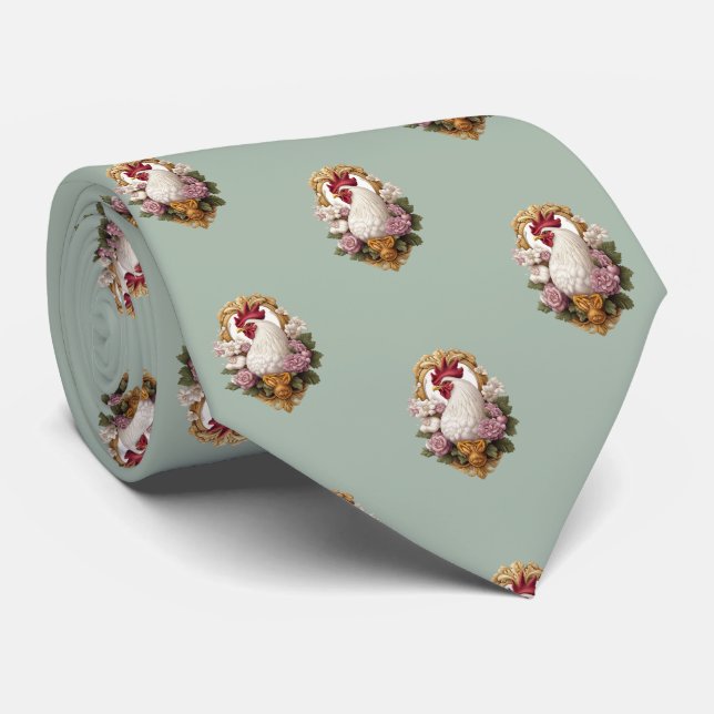 Home to Roost Krawatte (Gerollt)