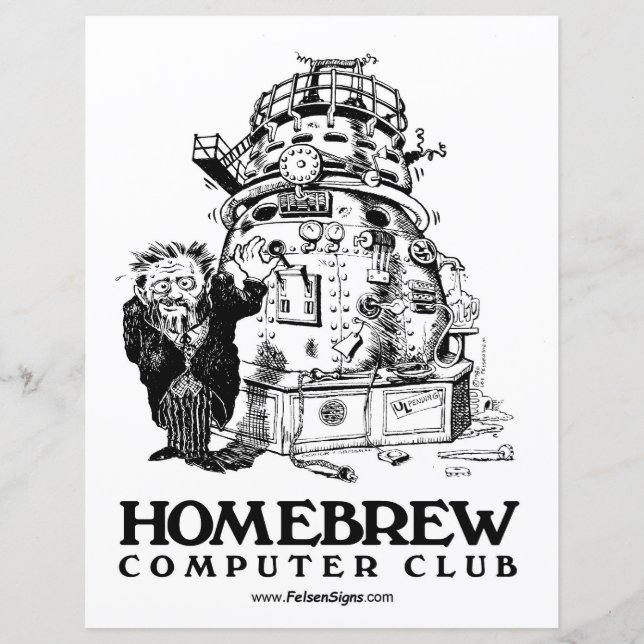 Homebrew Club Poster (Vorderseite)