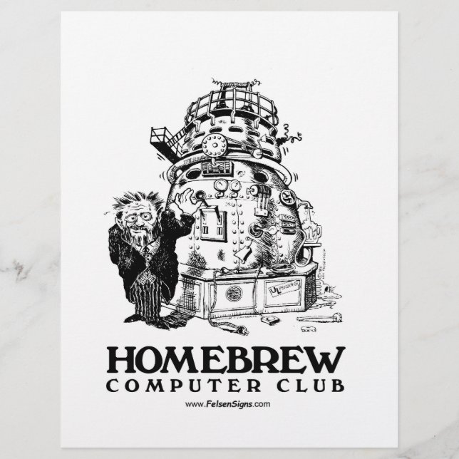 Homebrew Club Poster (Vorderseite)