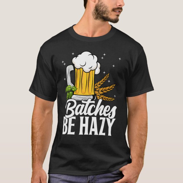 Homebrew IPA Craft Brewery Hazy Beer  Drinking T-Shirt (Vorderseite)
