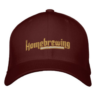 Homebrewing-Angepasst Hat Bestickte Baseballkappe