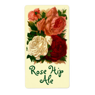 Homebrewing Labels Bier Rose Angesagte Rose