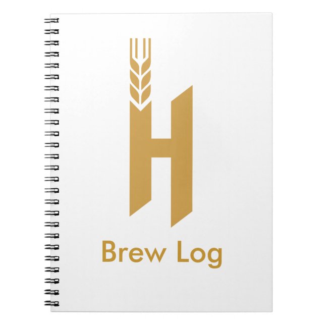 Homebrewing Logbuch Notizblock (Vorderseite)