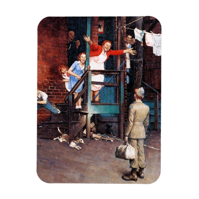 Homecoming G.I. Magnet (Vertikal)