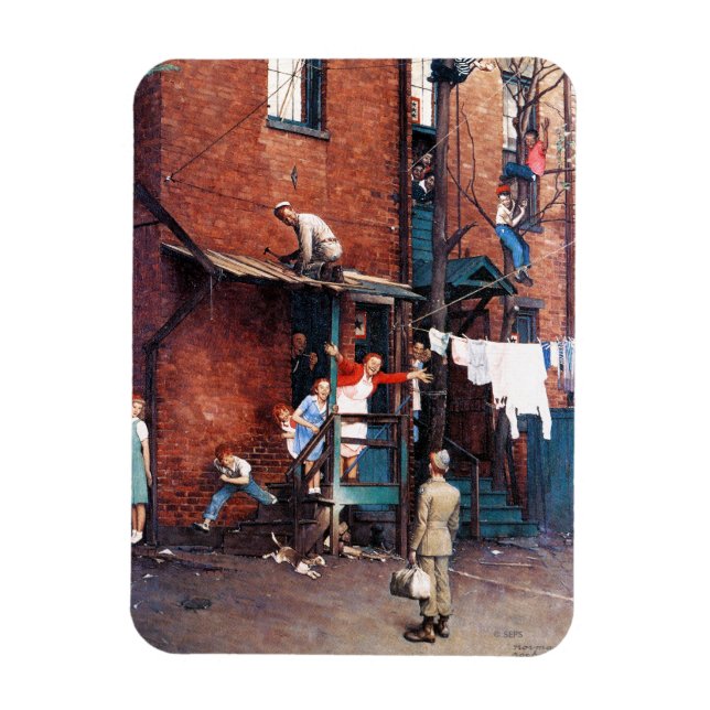 Homecoming G.I. Magnet (Vertikal)