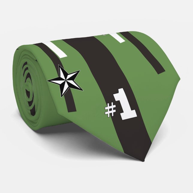 Homecoming Mum Necktie Krawatte (Gerollt)