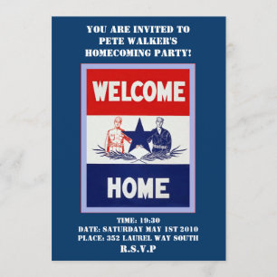 Homecoming-Party Einladung