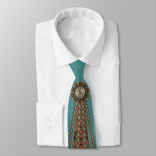Homecomoming Mum Western Style Necktie Krawatte (Gebunden)