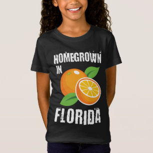 Homegrown in Florida Orange Frucht T-Shirt
